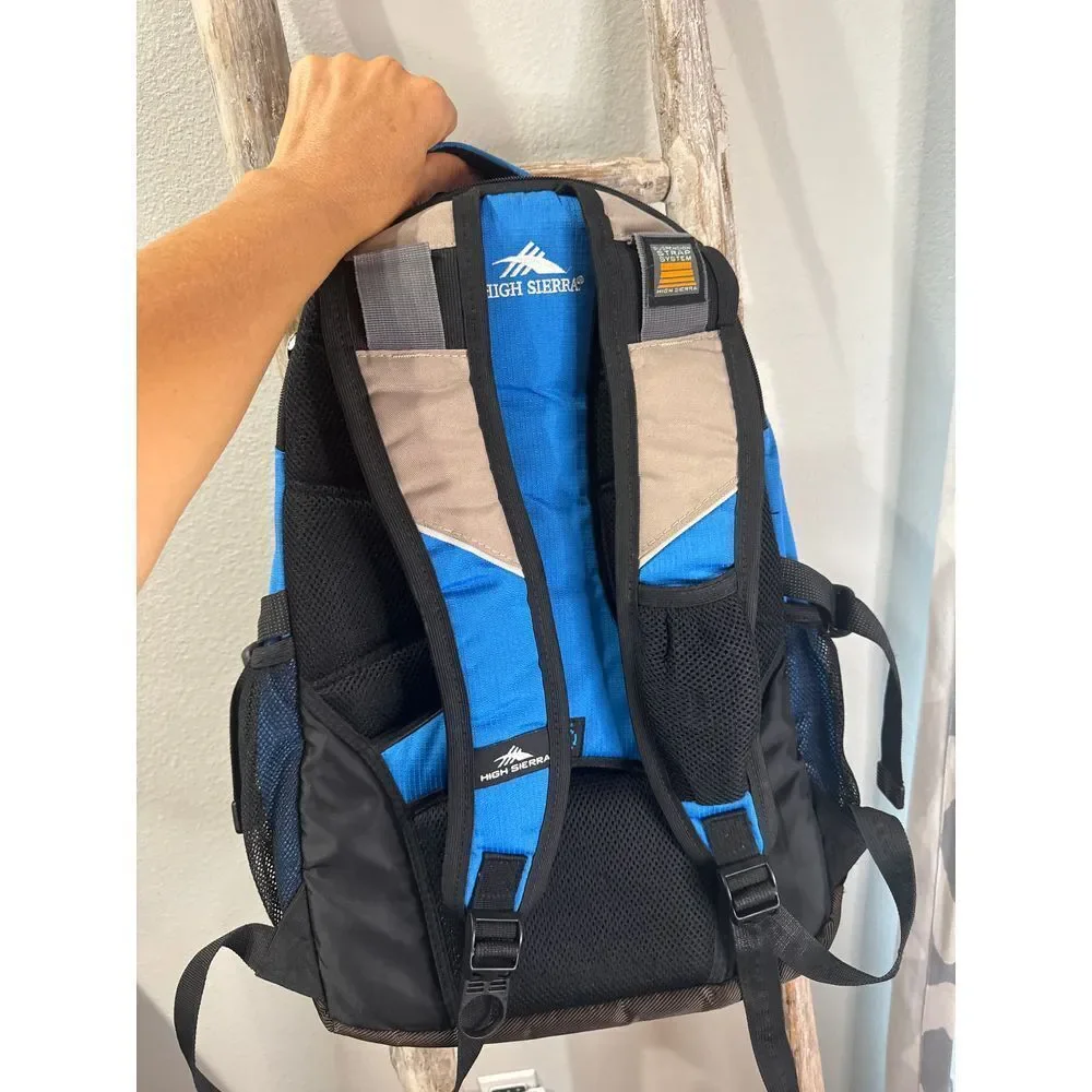 High‎ Sierra Multi-Compartment Backpack for Men - Durable Travel Bag